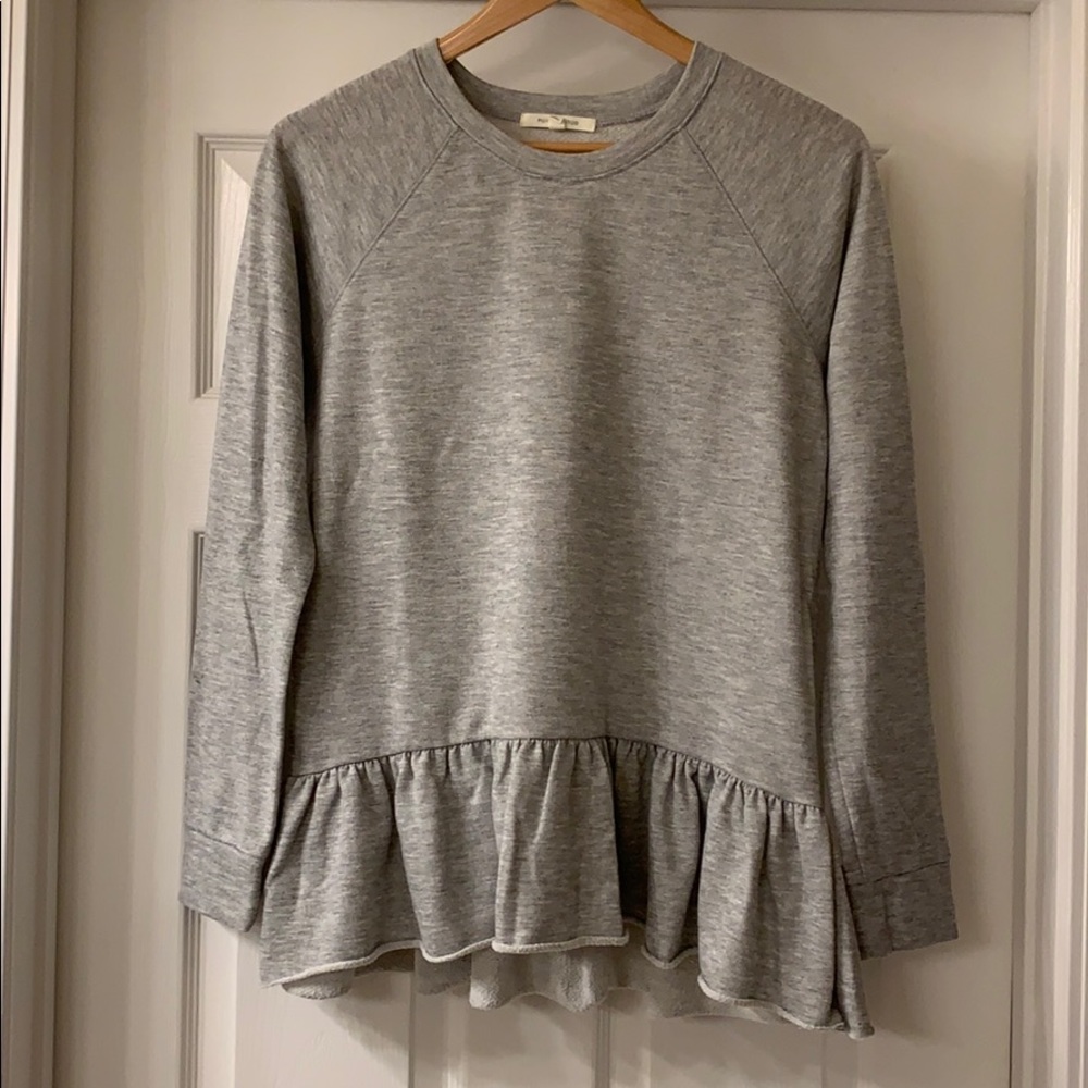 Anthropologie Pure+Good Peplum Top